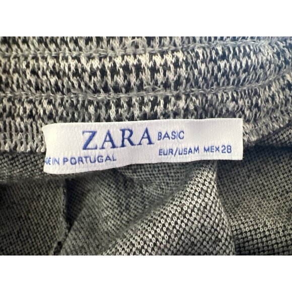 Zara Basic Glen Check Plaid Lounge Pants - Picture 4 of 4